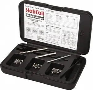 HeliCoil Thread Repair Kit: Threaded Insert 0.246" Insert Length 5401-2