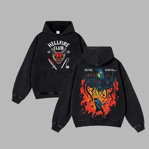 Eddie Munson Hellfire Club Stranger Things Netflix series Vers Retro Unisex Acid Washed Hoodie,T-shirt, Movie  Clothes Cotton designer shirts Movie Shirt, graphic tees, men gifts, ,Graphic Streetwear T-shirt Crew Neck Graphic T-Shirt