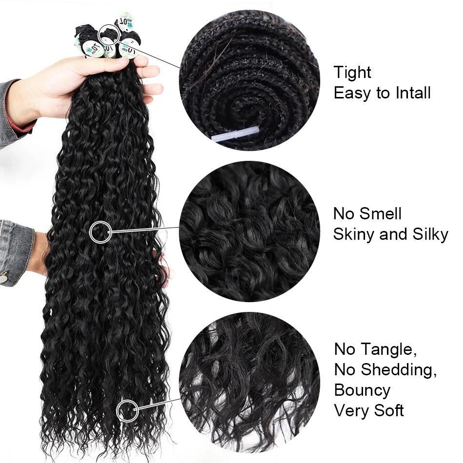 Kinky Curly Hair Bundles Synthetic Hair Extensions Blonde Two Tone Color Hair Weave Bundles Thick 300g For Women Free Shipping Kinky Curly Hair Bundles Synthetic Hair Extensions Blonde Two Tone Color Hair Weave Bundles Thick 300g For Women Free Shipping