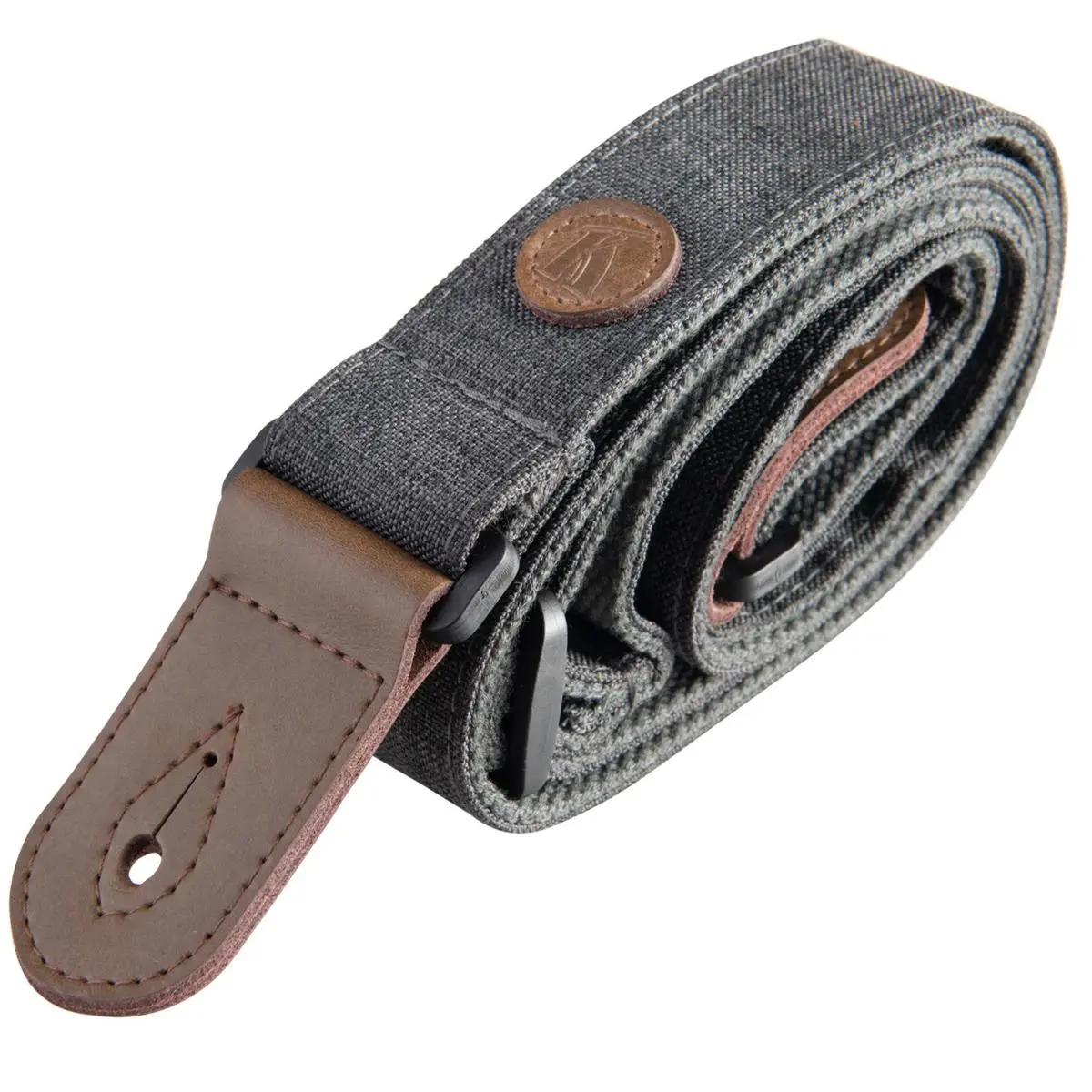 Kala Sonoma Coast Collection Ukulele Strap - Goat Rock Gray, Adjustable Loop, Secure Grip for Sports & Outdoor Fitness Use