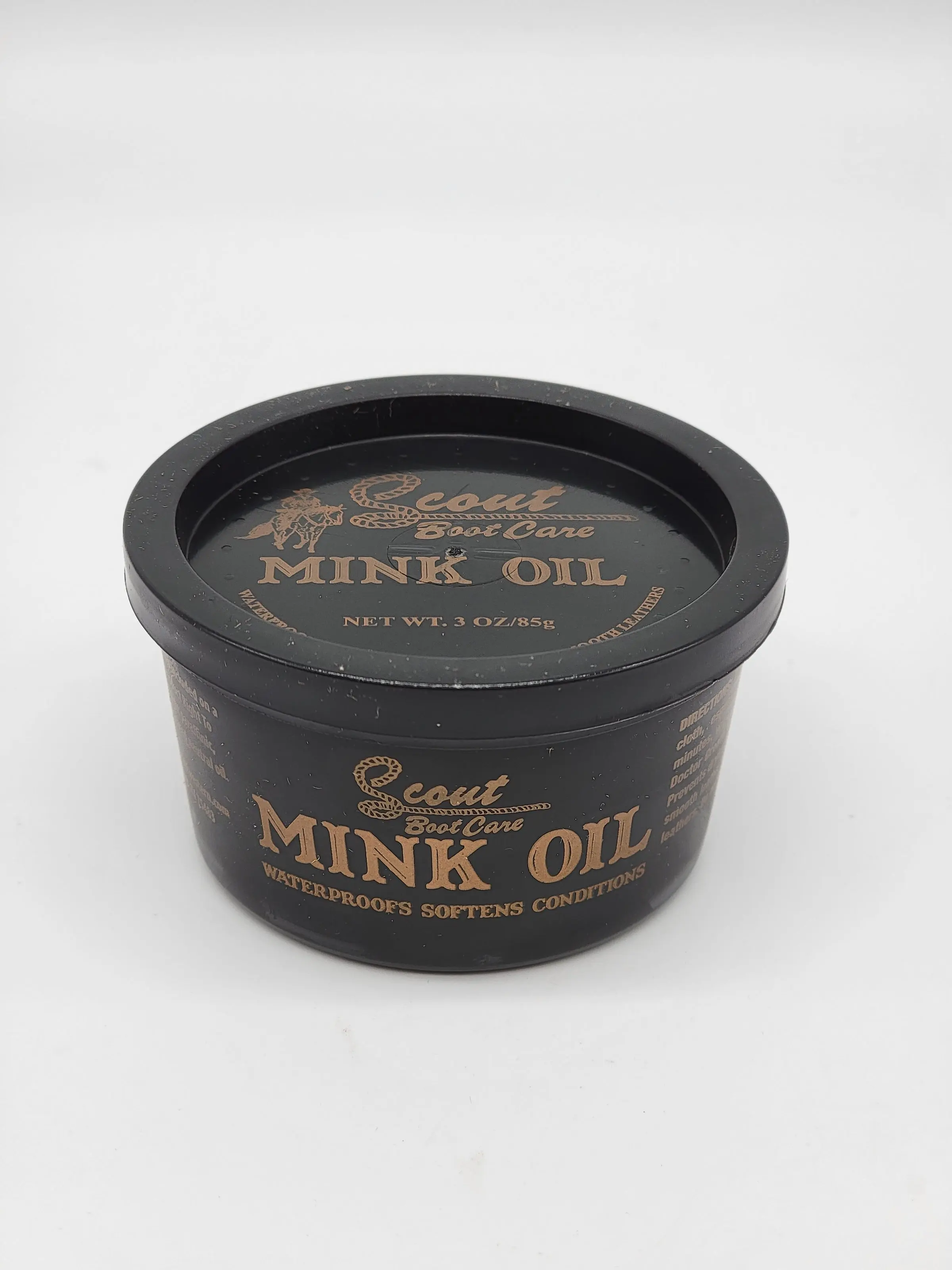 Scout Mink Oil Leather Conditioner & Waterproofing Paste