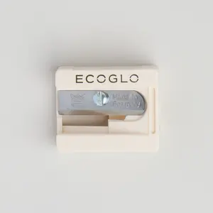EcoGlo Precision Eye/Lip Liner Mini Sharpener (Premium Steel Blades)