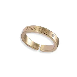 "Fuck You", Mean It Gold Ring