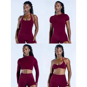 With Logo) DFYFN Winter Plum Color Short Sleeve Zipper Square Neck Shorts and Pants Collection Best Sellers Zip Front Three-Piece Scrub Jacket Set summer thermal Retro Low-Waist Fluffy Stitching Plaid Wool Blend High Skirt Flag Print Hoodie