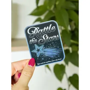 Rattle the Stars Glitter Sticker