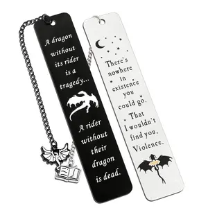 Fourth Wing & Dragon Rider Sticker & Bookmark, 102pcs/set Waterproof Vinyl Sticker & Bookmark, Sticker Sheets, Waterproof Stickers, Men Gifts, Decorative Sticker for Water Bottle & Laptop, Perfect for Book Lovers, Adults & Kids