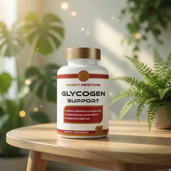 Sweet Restore Glycogen Support Capsules - Max Strength Daily Wellness Formula - Supports Energy & Metabolic Health - Easy to Take Capsules - 1 Pack