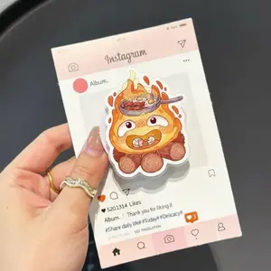 Cute Cartoon Phone Grip, Kawaii Character Phone Holder, Funny Anime Aesthetic Phone Stand, Cute Phone Accessory Gift