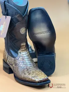 MAHUESTIC PYTHON ARENA SQUARE TOE WA0632