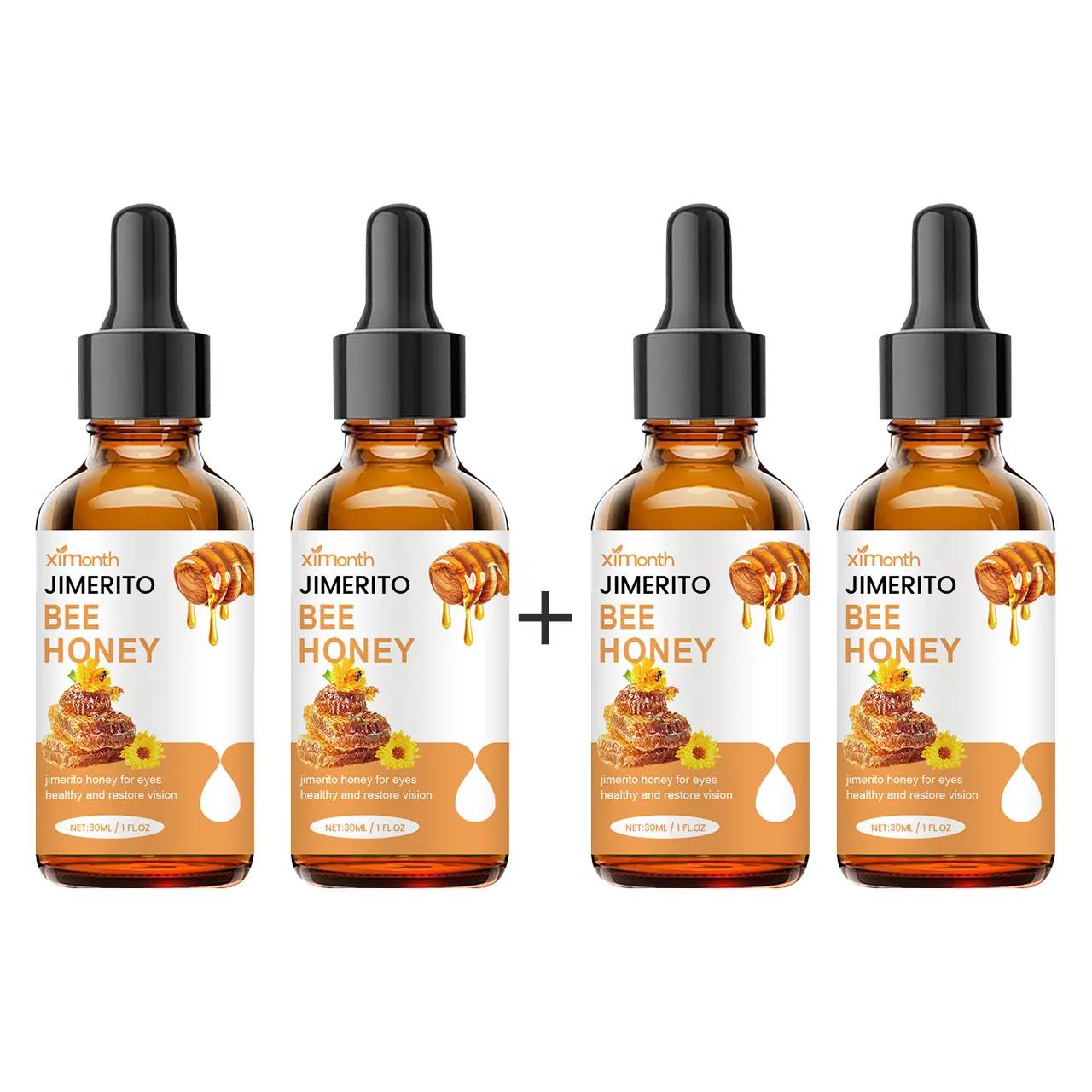 【Buy 2 Get 2 Free】Ximonth Jimerito Honey For Eyes, Refreshing, Moisturizing And Soothing Eye Drops For Dry And Astringent Eyes irritated anti-eye fatigue