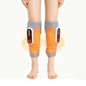 Cordless Leg Massager with Heat and Air Compression, Rechargeable Calf Massager for Daily Relaxation, 3 Modes & Intensities, Gifts for Men, Women, Athletes & Seniors