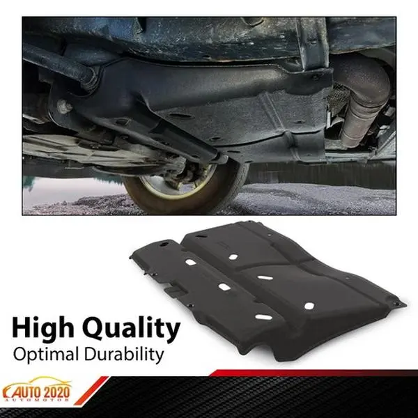 New Automotive Lower Splash Panel Shield Under Cover Protector, Easy-Install Car Accessories Splash Guard with Debris Protection, Gas Engine Fit for 2015-2020 Ford F-150, Part Number ML3Z-7222-D