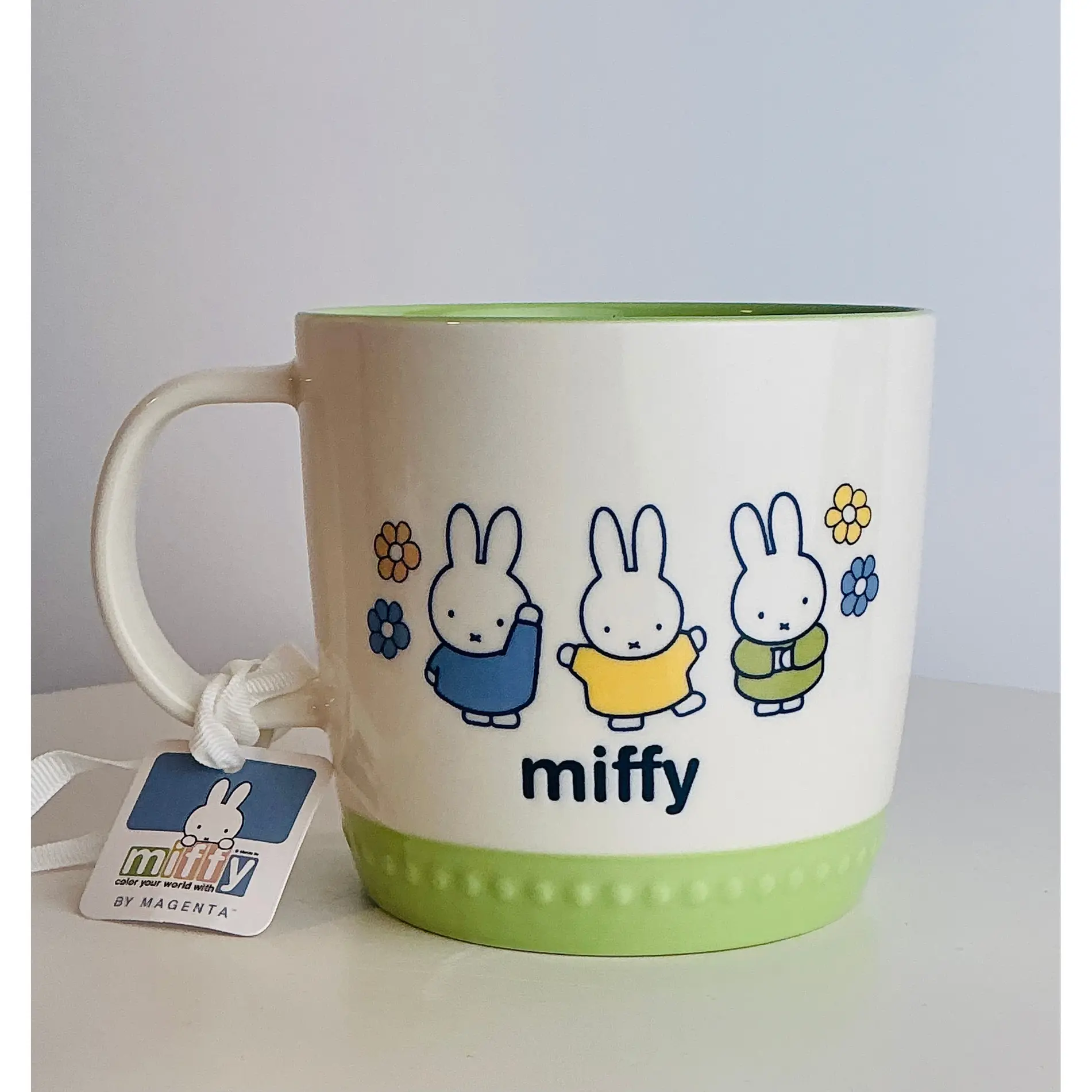 Miffy by Magenta Ceramic Mug 4" – Color Your World Green Trio
