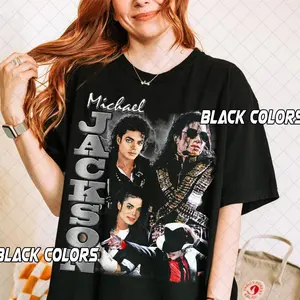 Vintage Michael Jackson Graphic Tshirt Gift For Fan