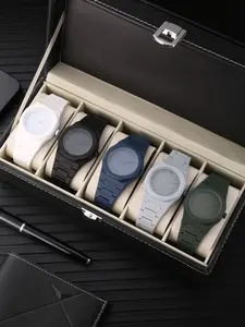 Luxury Men's Quartz Watch, Minimalist Dial Design, Sporty Style, Perfect for Daily Wear & Decoration, Elegant Timepiece for Modern Man, Casual Trendy Wristwatch