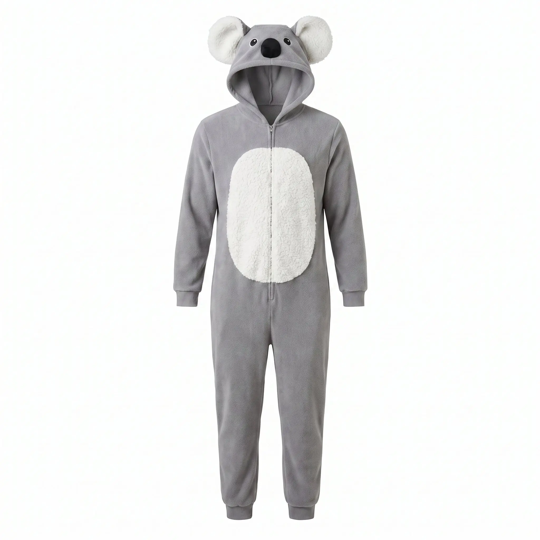 Cozy Koala Zipster Costume for Adults