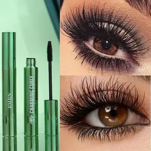 Volumizing and lengthening mascara, long-lasting curl, clump-free, waterproof and sweat-resistant, easy to apply. Perfect for parties, music festivals, and weddings. | Thick and long lashes | Long-lasting makeup | Natural finish