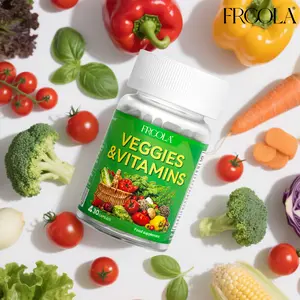 Frcola Veggies & Vitamins - Mixed Fruit & Vegetable Capsules | Dietary Supplement - Healthcare