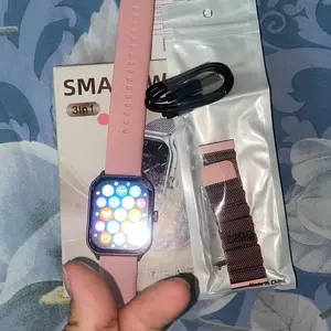 Smart Watch for Men and Women, 2.01" Touch Screen Lifestyle Watch with Message Reminder, Step Counter, Alarm, Timer, Music Control, Comfortable Strap, Compatible with Most iOS and Android Smartphones , Back to School Gift