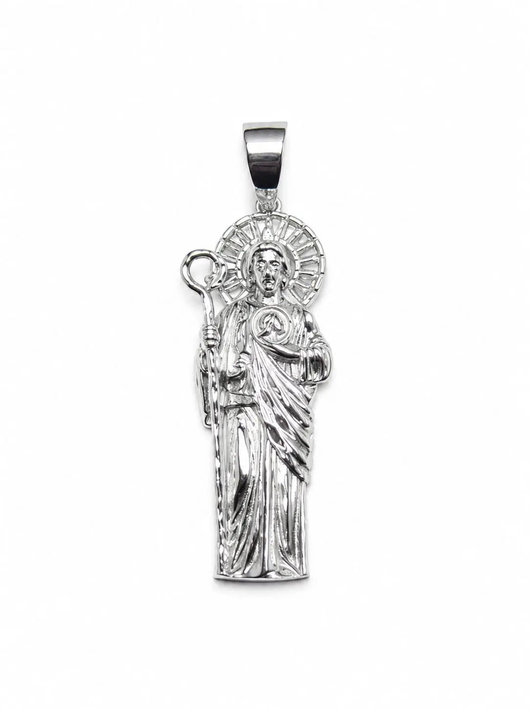 Medalla plata 925 de San Judas Tadeo / 925 Silver Medal of Saint Jude Thaddeus