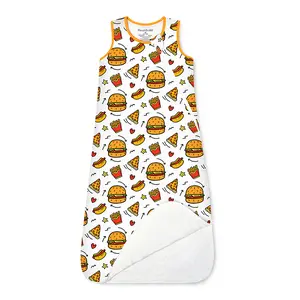 babee Reshinee 0.5 Tog Bamboo Viscose Baby Sleep Sack Wearable Blanket - Bedding for Babies, 2-Way Zipper with Zipper Garage, Full-Open Diaper-Change Design, Breathable Infant Pajamas for 74-78°F (23-26°C), Valentine's Day Gift