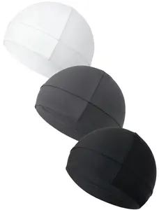 3pcs Simple Style Plain Color Skull Beanie for Men & Women Acrylic Casual Sportive Breathable Beanie Hat for Outdoor Sports Fitted Hats High Quality Hat