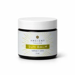 Sun Balm — Tallow + Non-Nano Zinc Oxide
