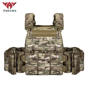 VT-6031-6 Yakeda Outdoor Game & Hunting Sports Vest, Camouflage Design with Multiple Pockets, Tactical Bulletproof Vest