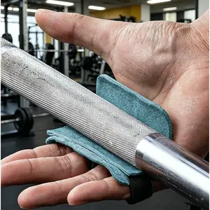 Four-Finger Palm Support Fitness Gloves, Single and Double Bar Pull-Ups, Weightlifting Hand Protection, Unisex, Universal Use