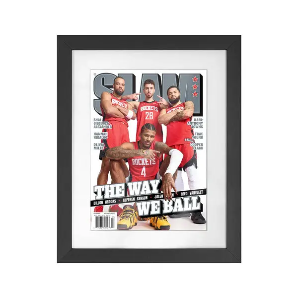 SLAM 254: Houston Rockets Cover Poster Print - NO FRAME