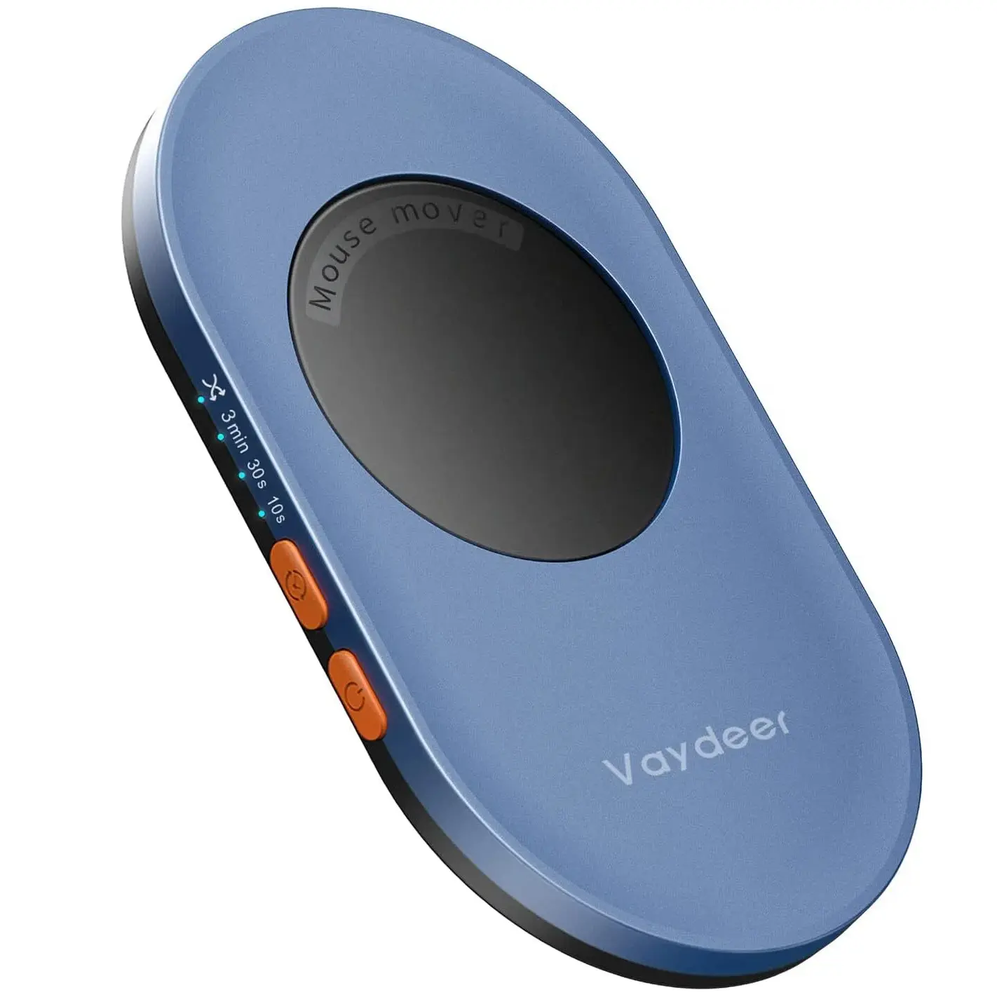 Vaydeer Portable Ultra-Slim Mouse Mover - Tech Gadgets, PC Accessories with Adjustable Interval Timer, Undetectable, Noiseless, Realistic Movement Simulation, Driver-Free for Office PC Activity & Security