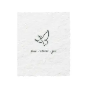 Box Set "Paix. Amour. Joie." French Christmas Holiday Card