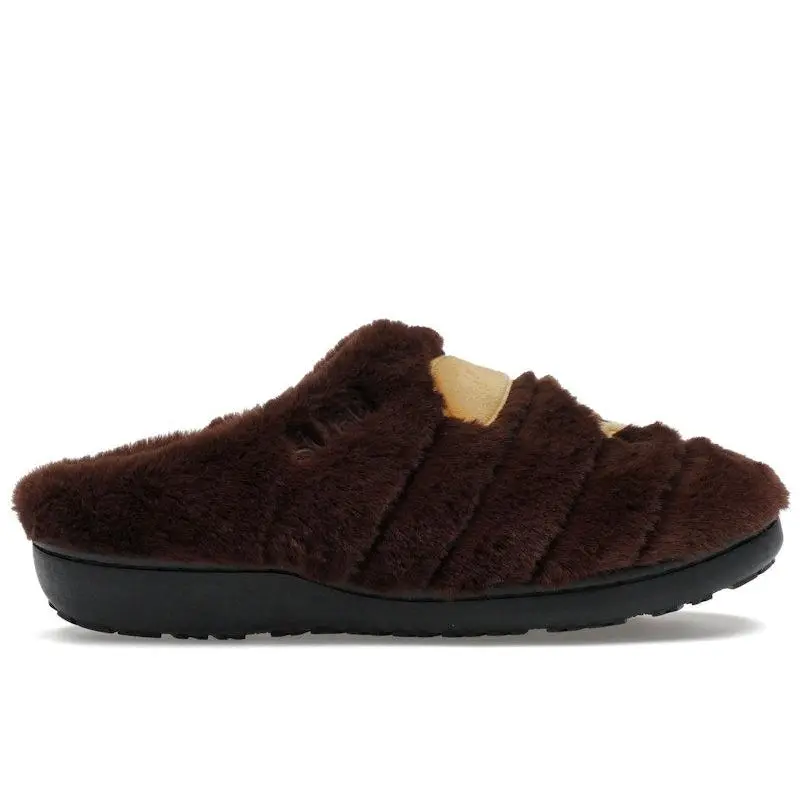BAPE Men's A Bathing Ape Ape Head Puffer Sandals Subu Brown, from StockX