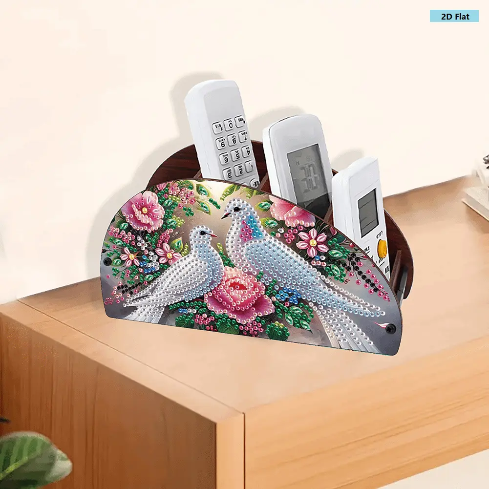 2D FlatWooden Animals DIY Rhinestones Storage Holder Crystal Diamond Storage Shelf Diamond Painting Organizer Rack for HomDiamond Painting Kits are Beginner-Friendly Art Creation Tools, Easily Unlocking the Joy of Crafting. Versatile for Various Settings!
