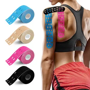1 Roll 16 Feet Sports Kinesiology Tape, Sweat-Resistant Elastic Tape, Comfortable Breathable, No Residue, Ideal for Athletics