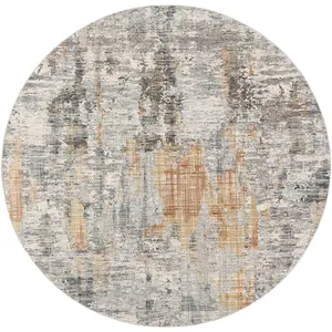 Livabliss PDT2306-710RD 7 ft. 10 in. Presidential Round Area Rug, Lime