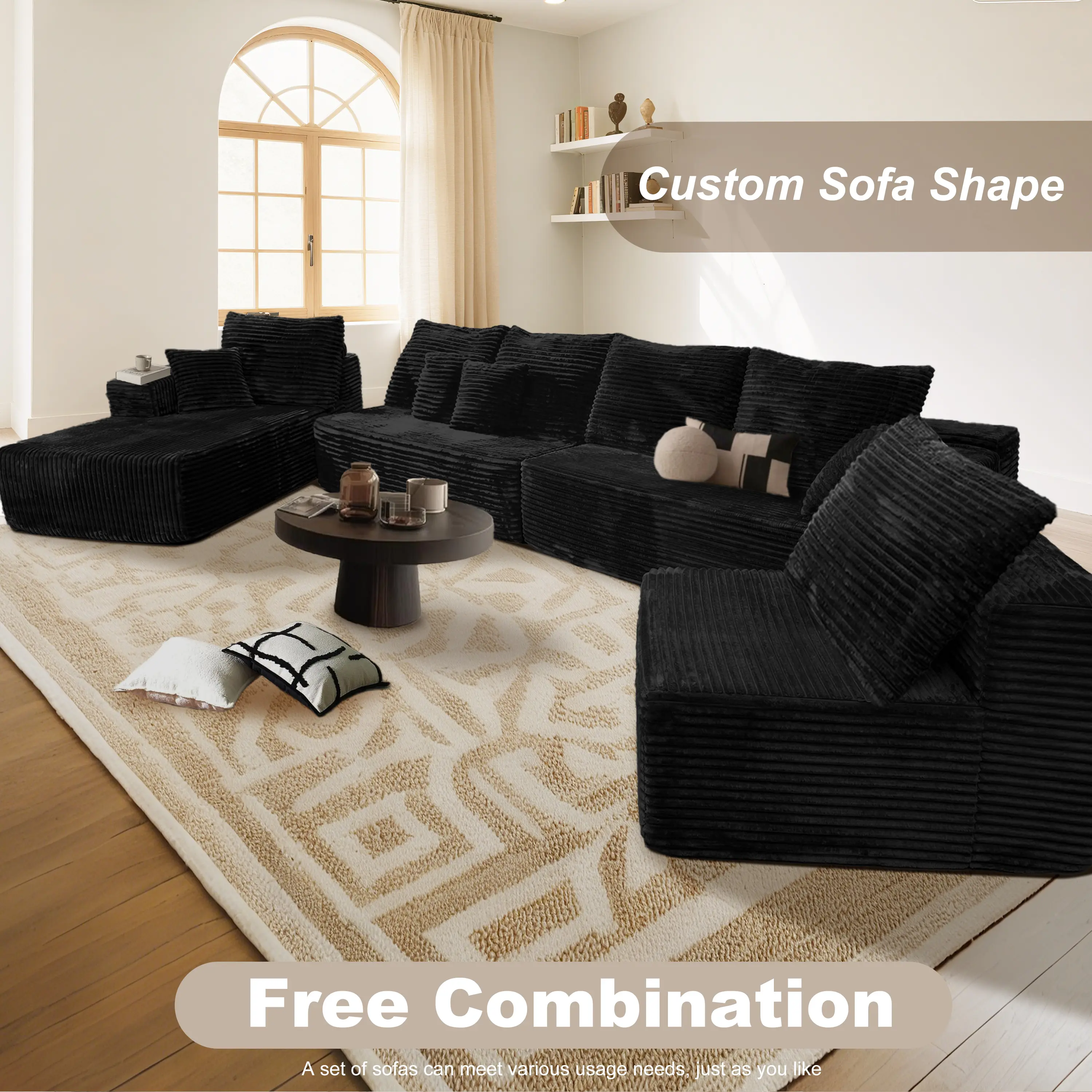 G-type sofa set【Left facing】