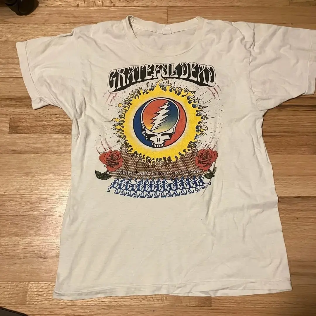 Vintage Grateful Dead T-Shirt white 2 side 1993 Summer Tour all size