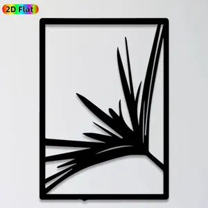 1pc Grass Metal Wall Art, Minimalist Grass Statue Mural, Ideal Gift for New Year, Easter, Nature Decor Enthusiasts, Weather-Resistant Metal Wall Decor Wall Sculptures, Perfect for Garden Wall & Patio Fence, Unique Outdoor Decor Accent