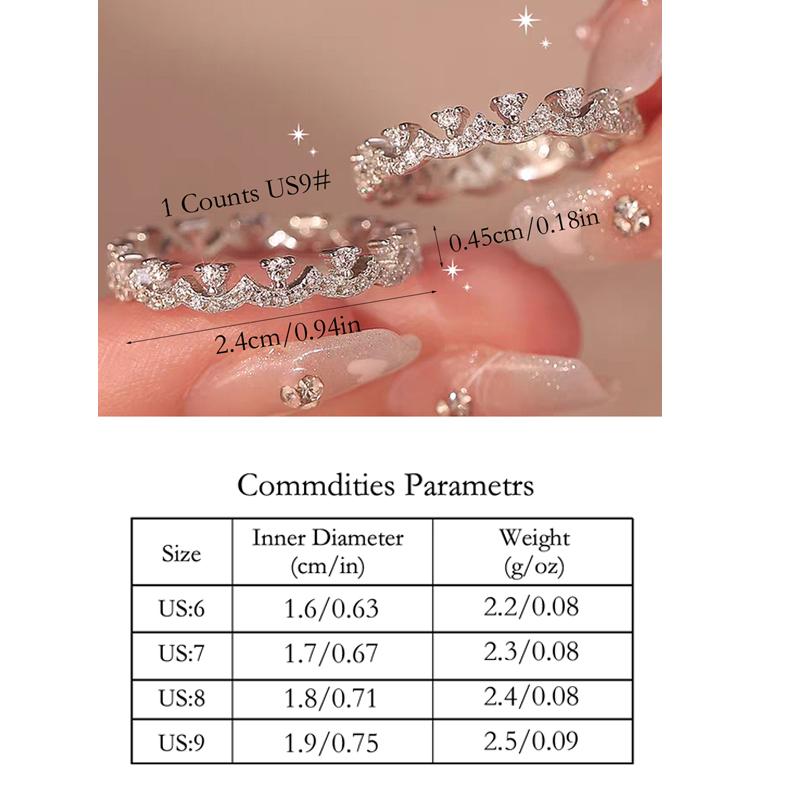 S925 Silver Ring ,Interlocking Wave-Designed Bands with Streamlined Curves Premium Gift for Engagement,Anniversary,Perfect for couple