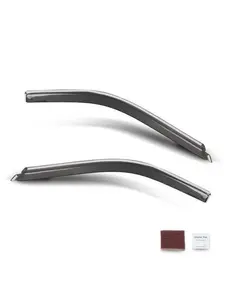 Fit For 2009-2018 Ram 1500 Standard Cab Window Visors Deflectors Sun Rain Guards
