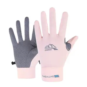 Men's Summer Outdoor UV Protection Antislip Sports Gloves - Touchscreen, Breathable, Excellent Grip for Hiking, Driving (2026 Ready Stock)