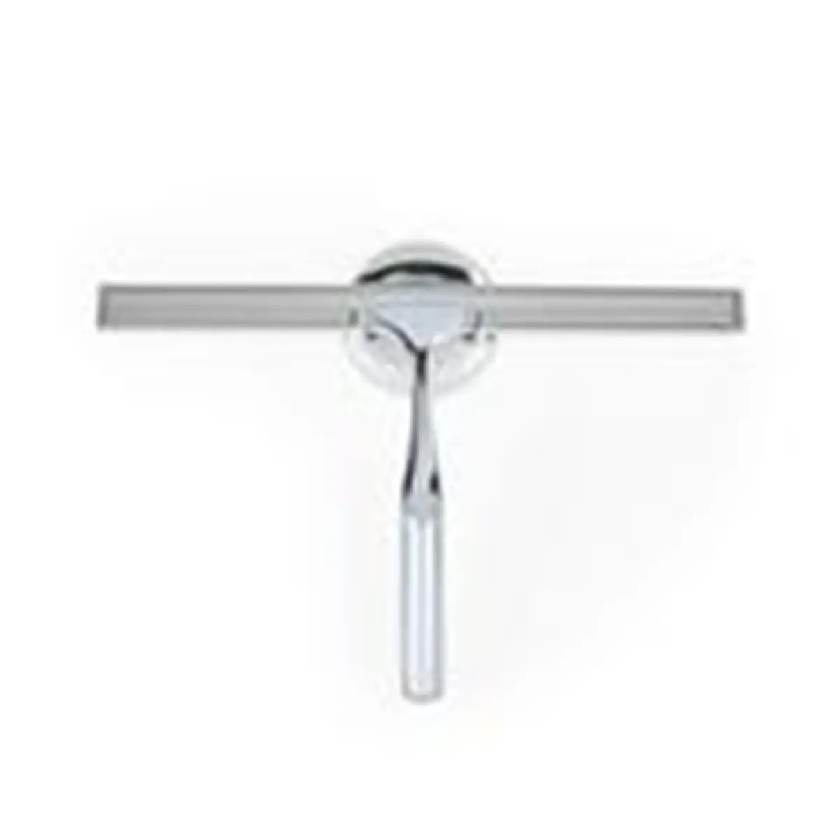 212 MAIN Deluxe Chrome Stainless Steel Squeegee - Rubber Blade, Soap-Compatible, Squeegee Shower, Glass Cleaning Tool, Multipurpose Home Bathroom Accessory, Glass Cleaning Squeegees