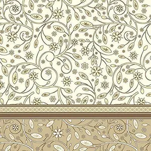 Flowers Napkins Pattern Decorative Floral Paper Decoupage Napkin #5083