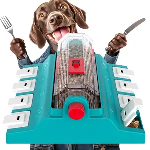 KADTC 2 Levels of Challenge,Extra Large Size,Paw-Activated Rolling Dog Puzzle Feeder Toy,U.S. Brand & Design,Treat Puzzles For Aggressive Chewers Dogs Mental Stimulation Food Slow Dispenser Toy