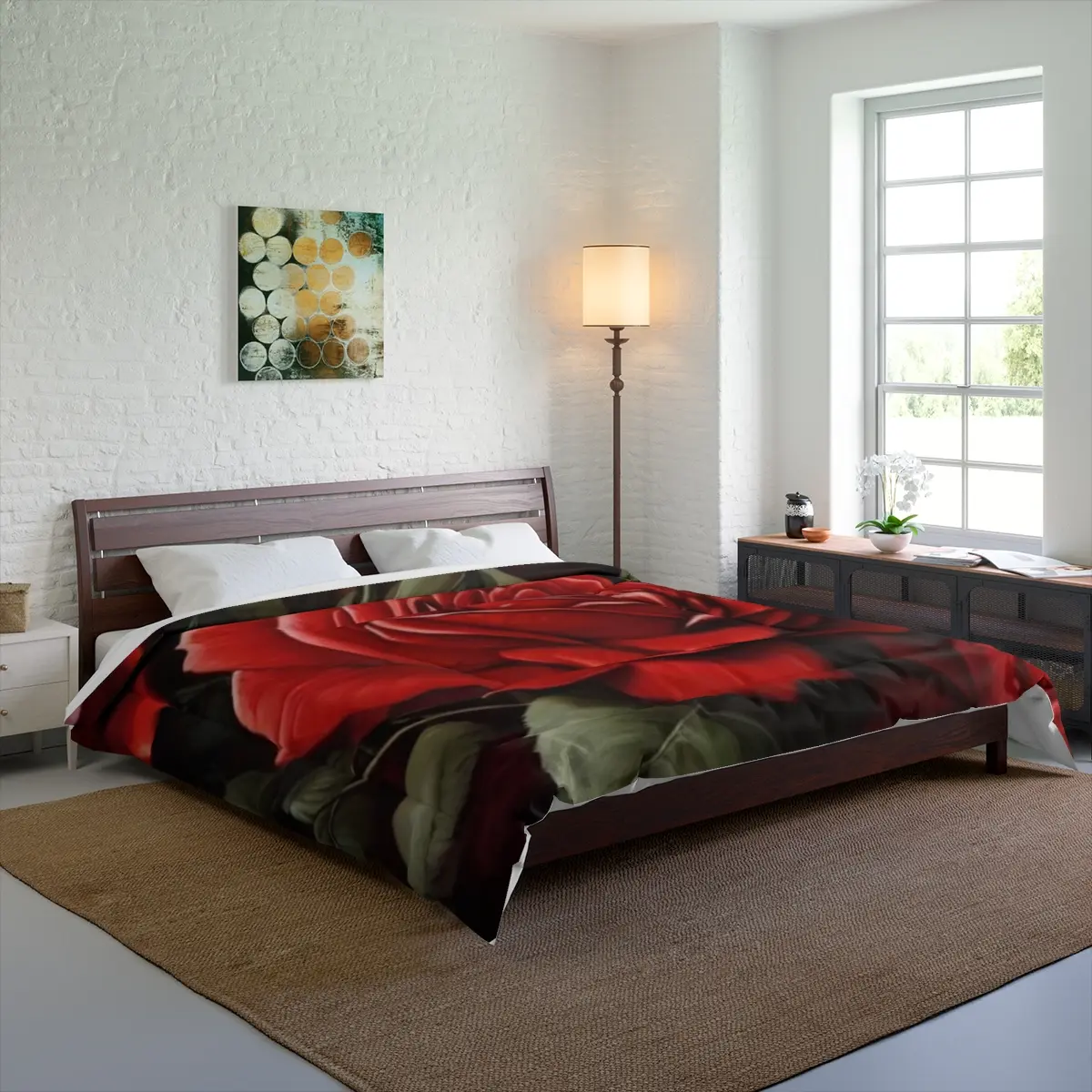 Custom Rose Comforter Custom Rose Comforter