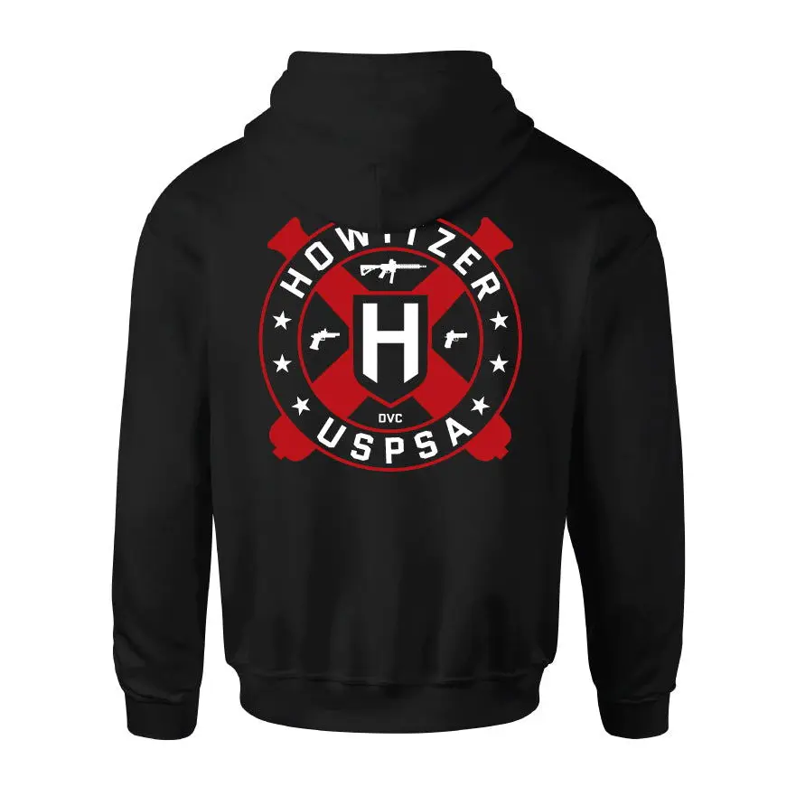 Howitzer Clothing Men's Pullover Hoodie Uspsa Logo