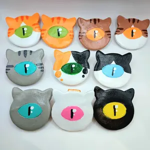 2in Squishclops Clay Buttons