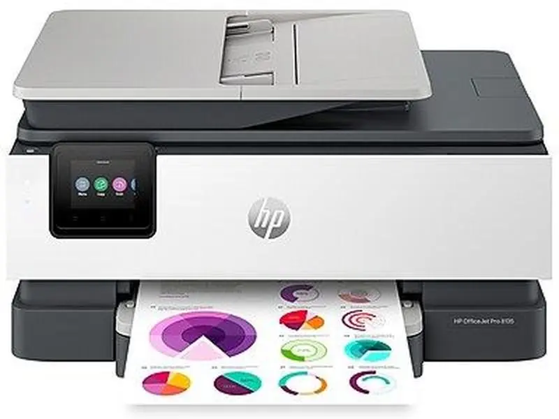 HP OfficeJet Pro 8135 Wireless Color All-In-One Inkjet Printer, Best for Home Office, 3 Months Free Instant Ink (C2VK1A#B1H)