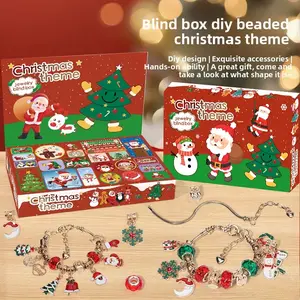 Christmas Bracelet DIY Bead Box, Toy Blind Box, Holiday Gift Set, Christmas Decoration & Party Favors
